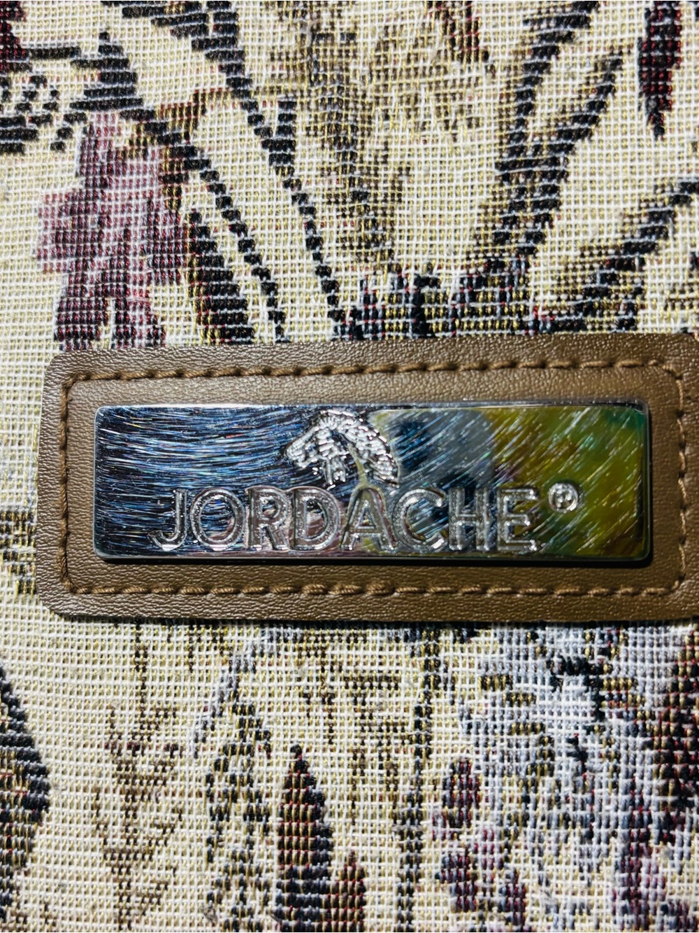 Vintage!❤️Jordache Tapesty Everyday Tote - Picture 4 of 7